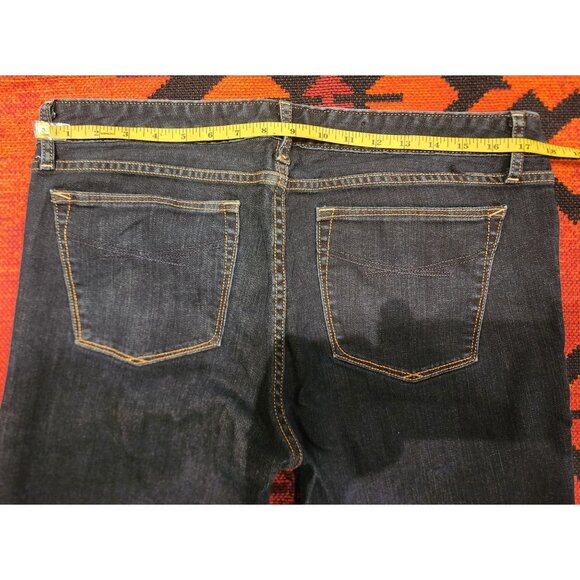 Gap 1969 Curvy Dark Wash Denim Jeans Women's Size 32/14R Cotton/Elastane. - Picture 12 of 13
